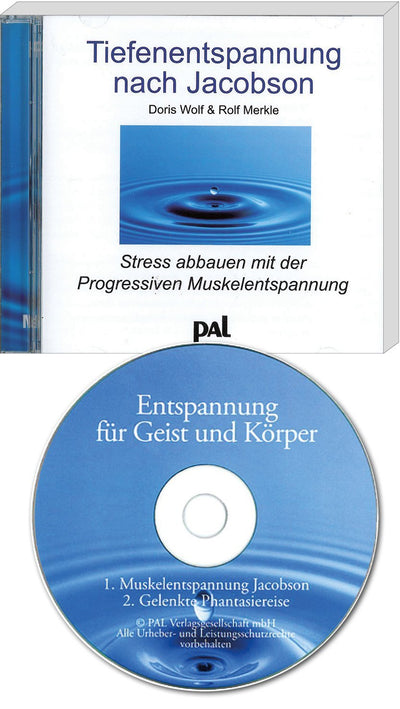 PAL Verlag CD Tiefenentspannung nach Jacobson Doris Wolf Rolf Merkle Stress abbauen CD