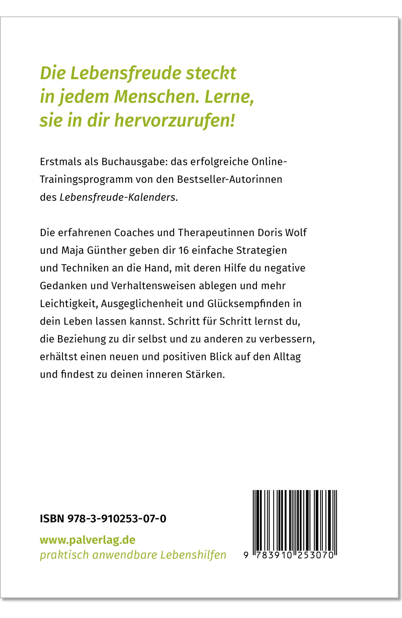 Lebensfreude lernen, Lebensfreude üben, Lebensfreude Schritt für Schritt