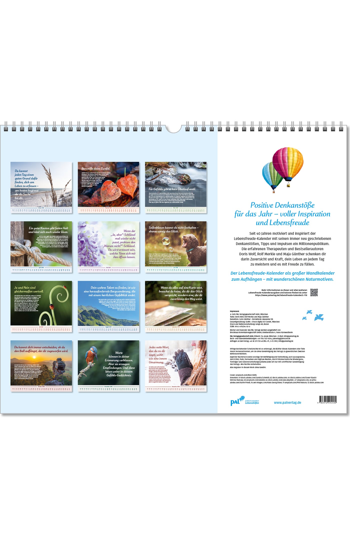 XXL Kalender Inspiration Wandkalender 