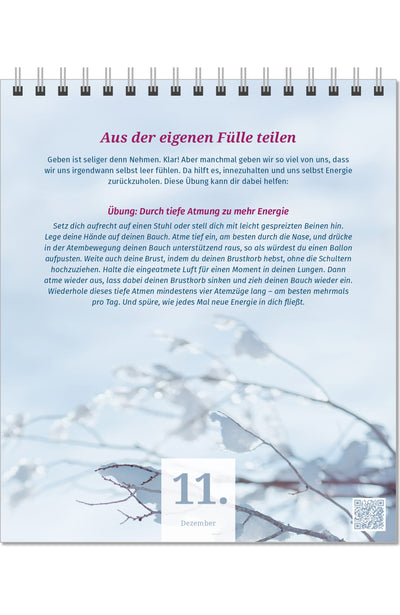 Der Lebensfreude-Adventskalender 2025