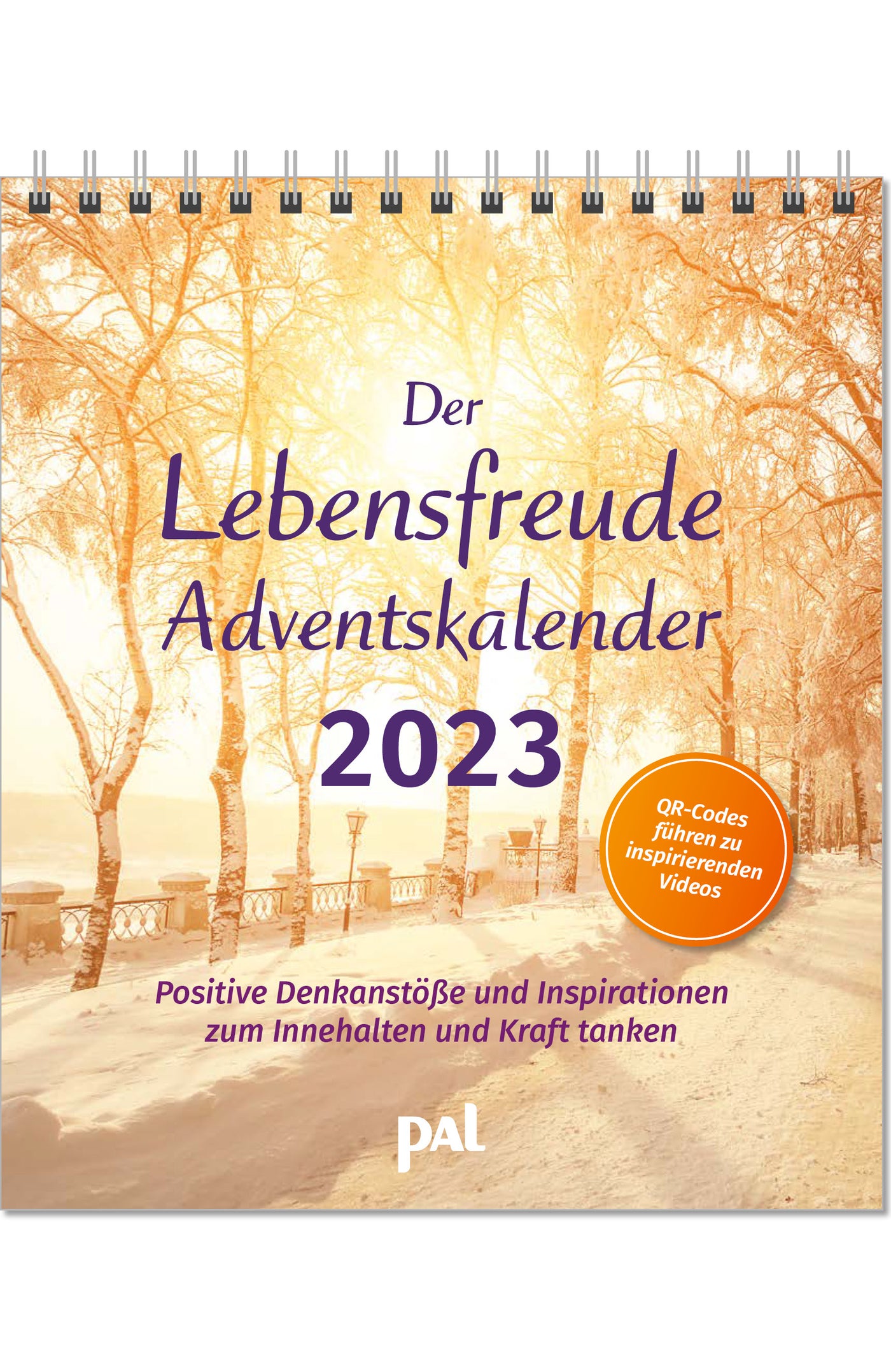 PAL Verlag Lebensfreude Adventskalender 2023 Denkanstöße Geschenk Inspiration