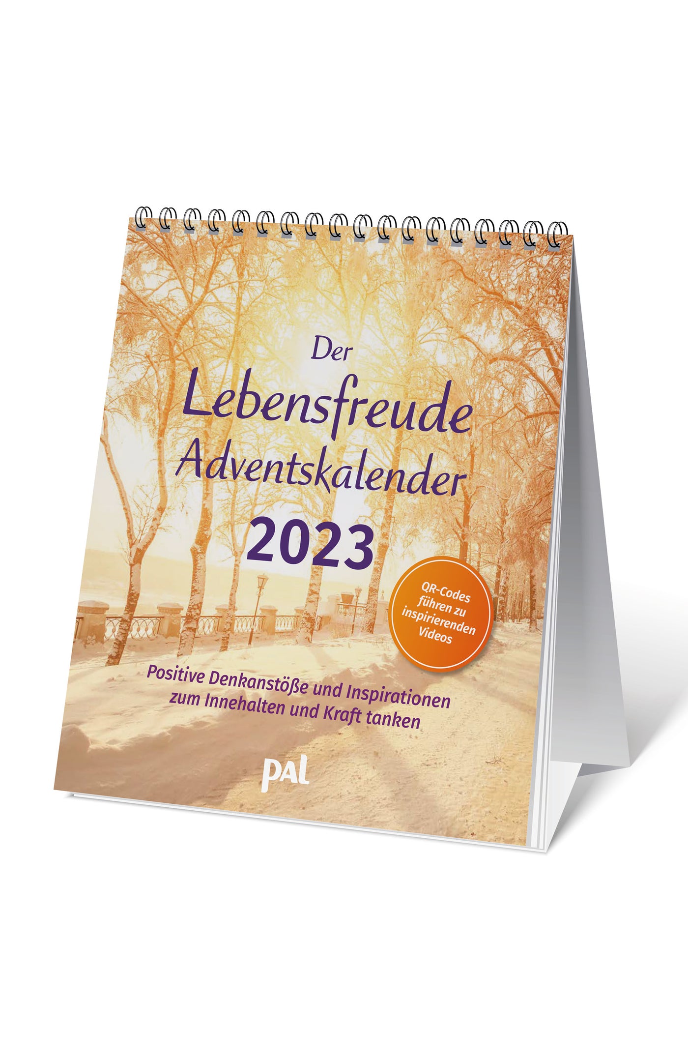PAL Verlag Lebensfreude Adventskalender 2023 Denkanstöße Geschenk Inspiration Perspektive