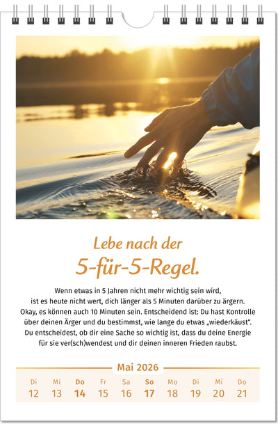 Pal Lebensfreude Kalender Großformat Inspiration neue Ausgabe neue und spannende Denkanstöße Ideen Zitate Sprüche Kalender mit Sinn